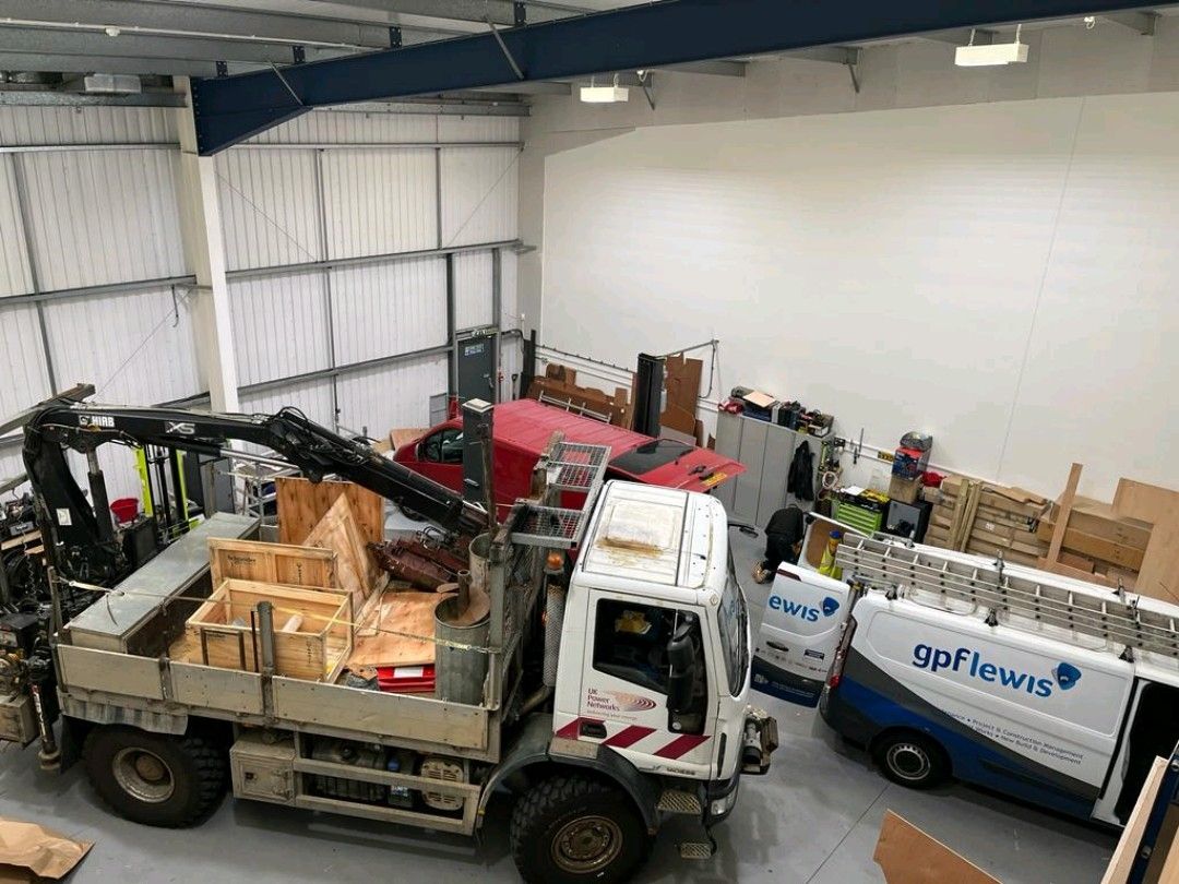 The TAD Communications fitting workshop in Hemel Hempstead